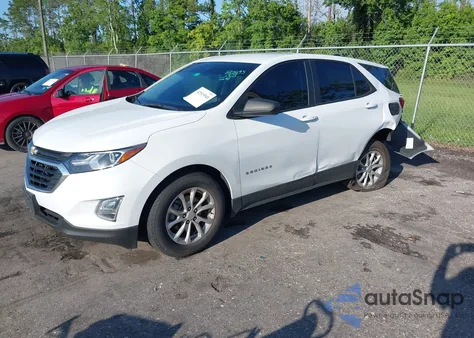 2021 Chevrolet Equinox Fwd Ls из США, поврежденный, VIN 3GNAXHEV2MS176931